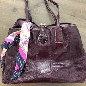 Coach Purse w/ Coach Sash